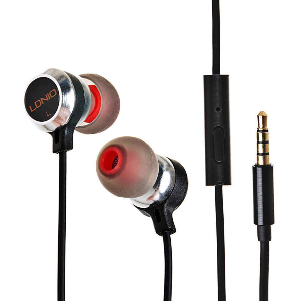 Auriculares con Cable HP02 Audífonos Intrauditivos con Control Remoto